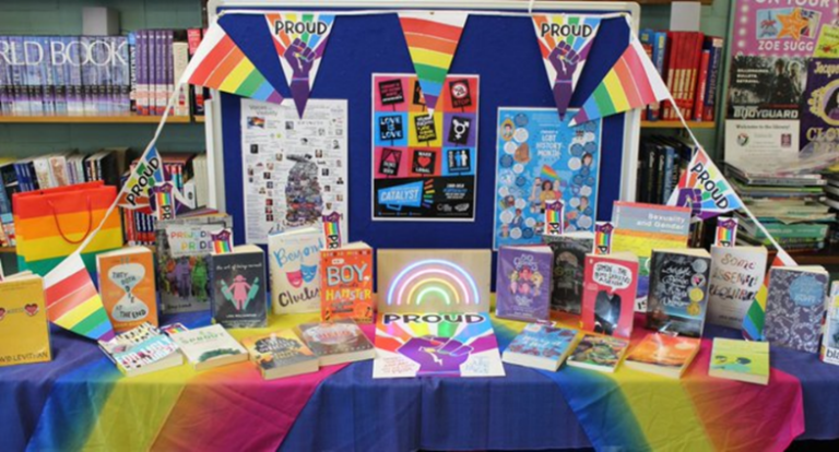 Creating and promoting an LGBT+ book collection