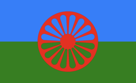 The roma flag.