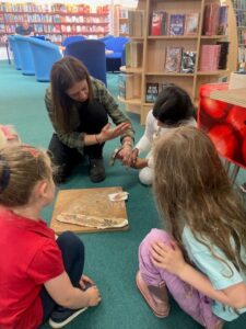 Craft activities inspired by Mayfield Secret Garden at Stirling Libraries.