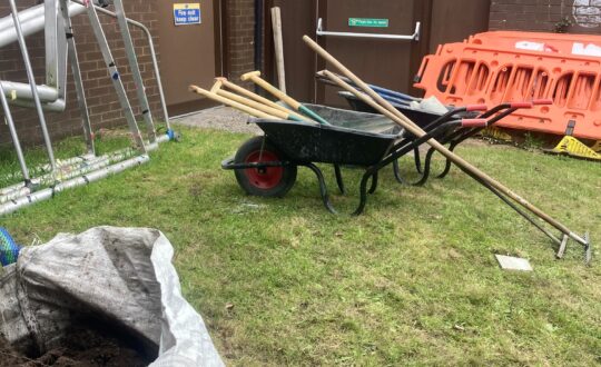 Mayfield Secret Garden at Stirling Libraries.