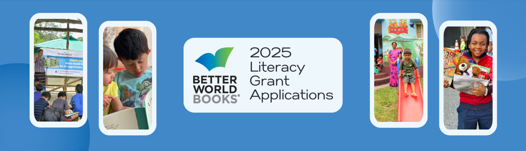 Better World Books Literary Grant Applications.